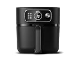 Philips Airfryer Combi 7000 Serie XXL - 8,3 l (2 kg), 22-in-1-Heißluftfritteuse, WiFi-Verbindung, 99% weniger Fettzugabe mit Rapid CombiAir, HomeID App, Schwarz (HD9876/90)