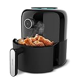 Cecotec Heißluftfritteuse ohne Öl 2,5 L - Air Fryer Cecofry Pixel 2500. 1200 W, Diätetisch, Manuell und Kompakt, Timer, Temperaturregelung, Heißluft-Technologie, Rutschfest