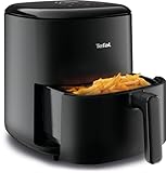 Tefal Easy Fry Max 5L Heißluftfritteuse, 10 automatische Garprogramme, digitaler Touchscreen, zeit-/energiesparend, Antihaftbeschichtung, schwarz, EY2458
